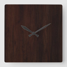 Um fundo de madeira escura