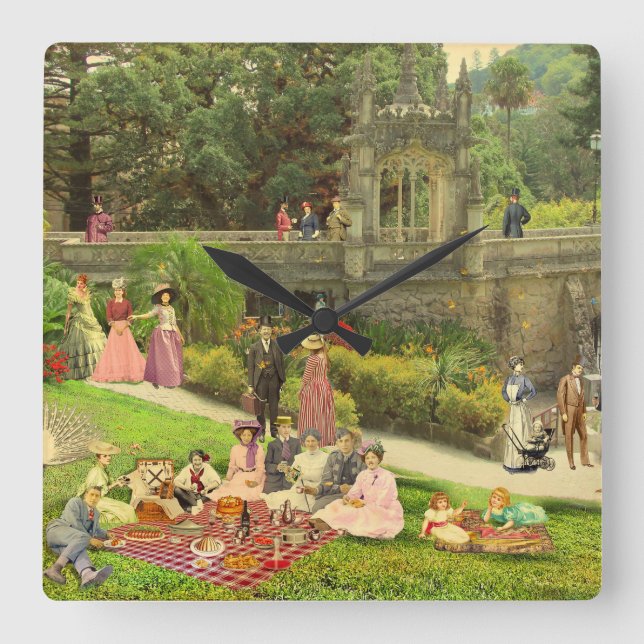 Relógio Quadrado Un Visão de Mayo (Quinta da Regaleira) (Frente)