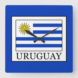 Relógio Quadrado Uruguai