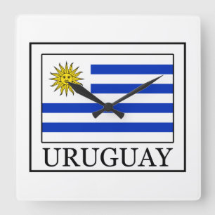 Relógio Quadrado Uruguai