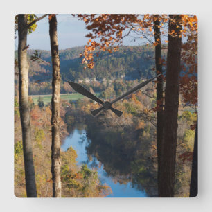 Relógio Quadrado USA, Arkansas, War Eagle, Hobbs State Park