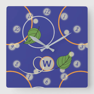 Relógio Quadrado Vaga-lume sobre o pulso de disparo de água