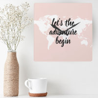 Vamos Rosa Positivo A Aventura Começa O Mapa Mundi