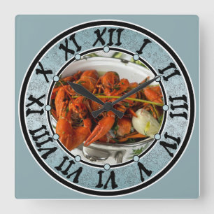 Relógio Quadrado Veja o rosto com a sua foto