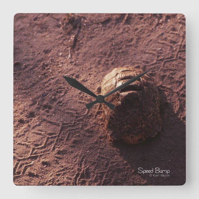 Relógio Quadrado Velocidade (Frente)