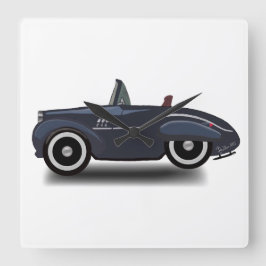 Relógio Quadrado Viajando pelo tempo