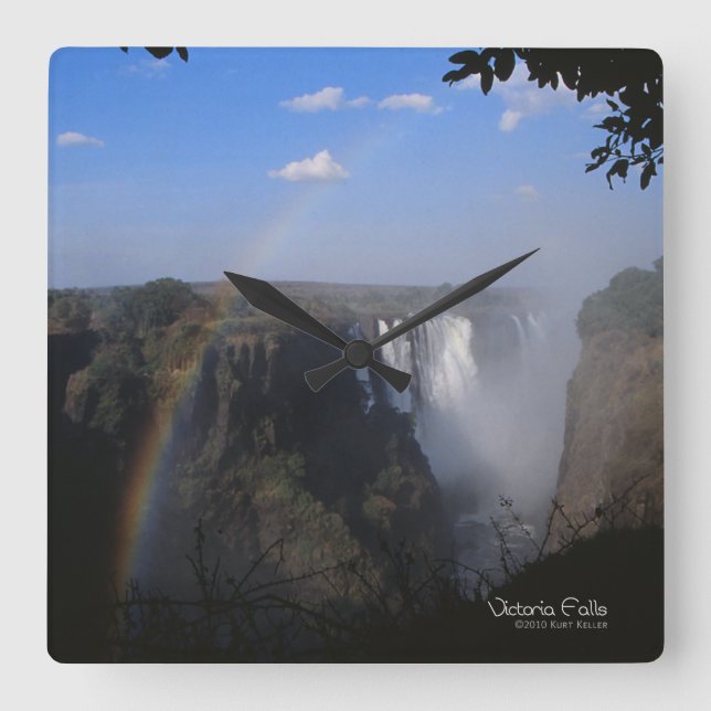 Relógio Quadrado Victoria Fall 1 (Frente)