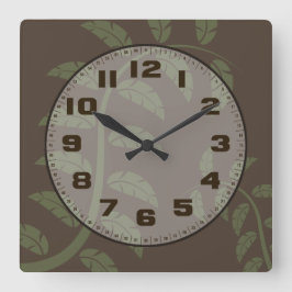 Relógio Quadrado Videiras prudentes