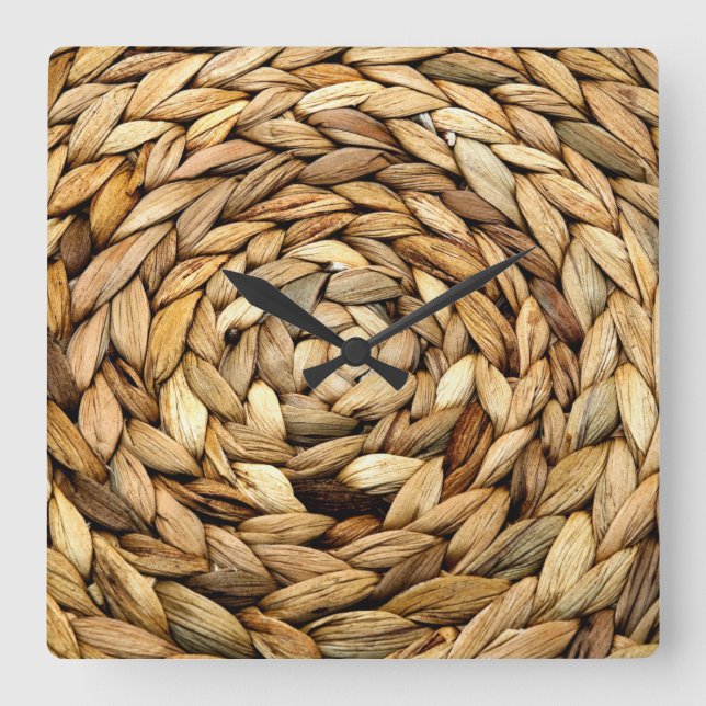 Relógio Quadrado Vime (Frente)