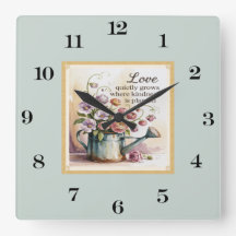 Vintage Watercolor Flowers Com Cotação