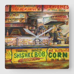 Relógio Quadrado Você não pode competir com isso