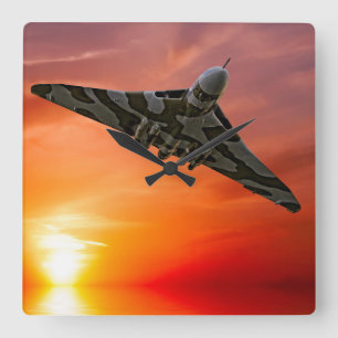 Relógio Quadrado Vulcano Sunset