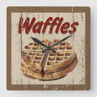 Relógio Quadrado Waffles