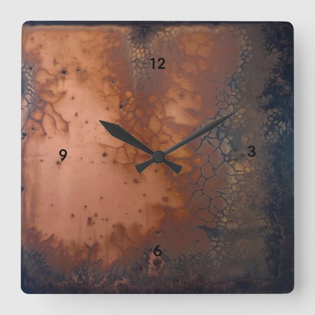 Relógio Quadrado Wall Art & Décor > Clocks (Frente)