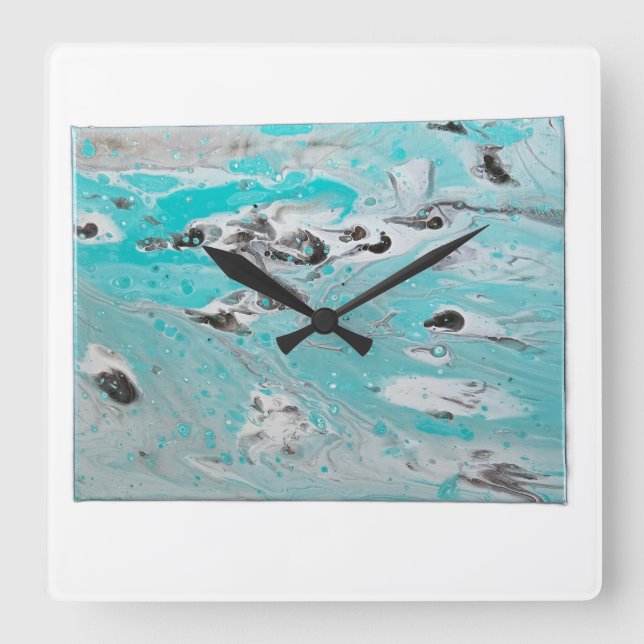 Relógio Quadrado Wall Clock (Frente)