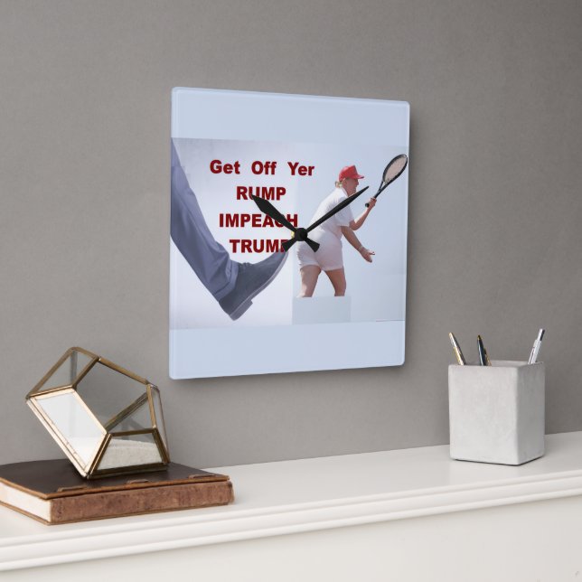 Relógio Quadrado Wall Clock (Escritório)