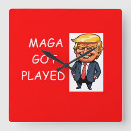 Relógio Quadrado Wall Clock