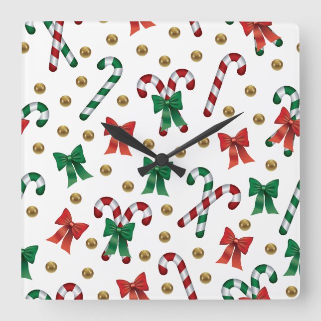 Relógio Quadrado Wall Clock (Frente)