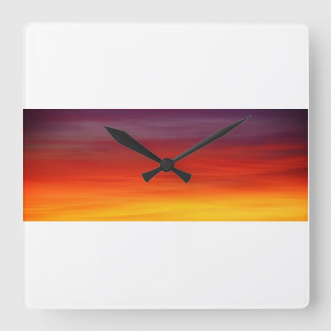 Relógio Quadrado Wall Clock (Frente)