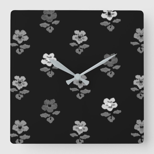 Relógio Quadrado Wall Clock ART E DESIGN (Frente)