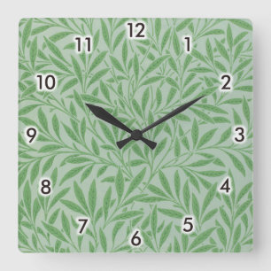 Relógio Quadrado William Morris