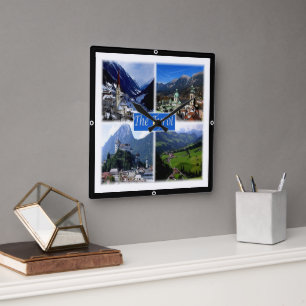 Relógio Quadrado zAT007 THE AUSTRIAN TYROL, Áustria