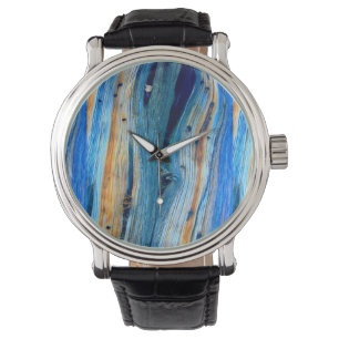 Relógio quadro azul-marinho