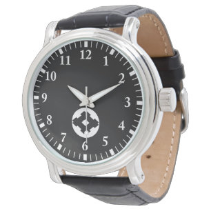 Relógio Quadro bom Rhombic no bolo de arroz