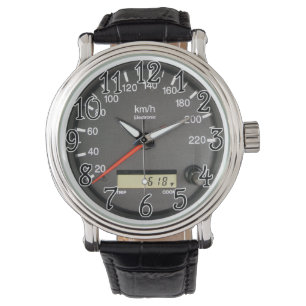 Relógio Race Car Odometer Watch