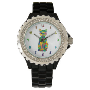 Relógio Rainbow Cat Watch (Adulto)