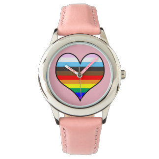 Relógio Rainbow Heart Watch