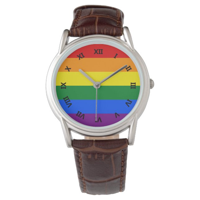 Relógio Rainbow Pride Watch (Frente)