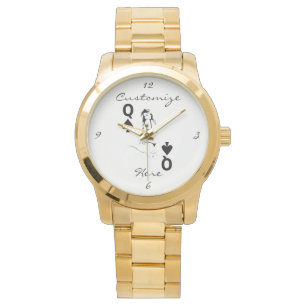 Relógio Rainha do Espadas Bikini Garota Trovão