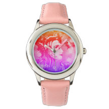 "Rainha Nefertiti", Bezel com Red Heart Watch