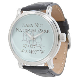 Relógio Rapa Nui Latitude & Longitude