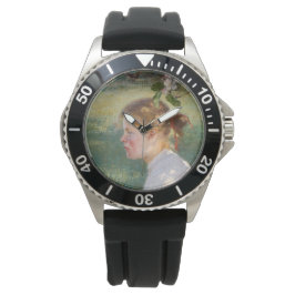 Relógio Rapariga sob a árvore da maçã (por Danielson-Gambo