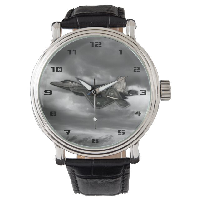 Relógio Raptor F-22 (Frente)