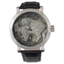 Relógio Rare "White Buffalo" original art Watch Watch