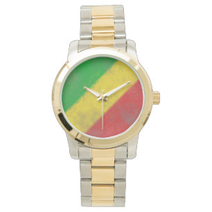 Relógio Rasta Wristwatch