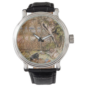 Relógio Rat E Mole Têm Um Picnic - Arthur Rackham