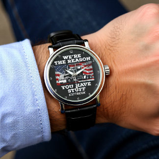 Relógio Reason You Have Stuff: Keep Truckin