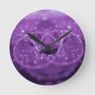 Relógio Redondo 1001 corações