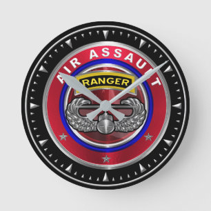 Relógio Redondo 101ª Divisão Aerotransportada Air Assault Ranger