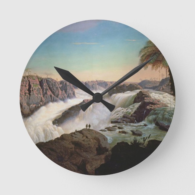 Relógio Redondo 131-0059242 as quedas de Paulo Alfonso, 1850 (Frente)