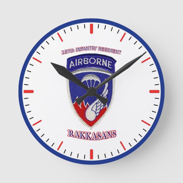 Relógio Redondo 187. º Regimento de Infantaria (Frente)