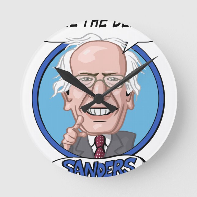 Relógio Redondo 2016 Presidential Election (Frente)