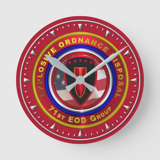 Relógio Redondo 71 GRUPO DE IDENTIFICAÇÃO DAS ruas (Frente)