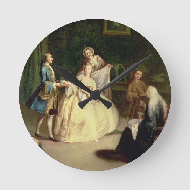 Relógio Redondo A Casa do Café (Frente)