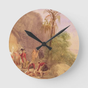 Relógio Redondo A descoberta do corpo de Tipu na porta de água em