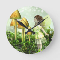 A fada curiosa - fada e Toadstools